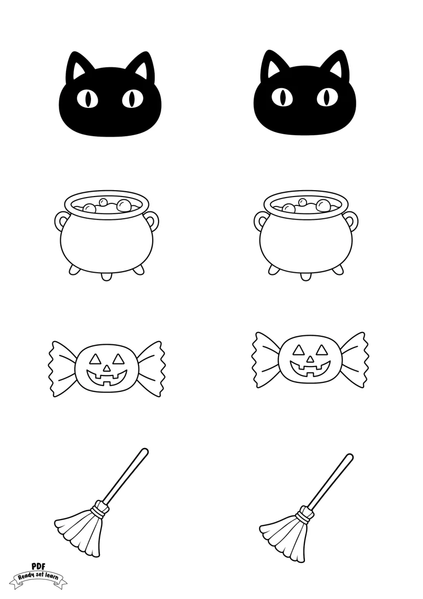 Halloween mask printable PDF — page 9 of 11